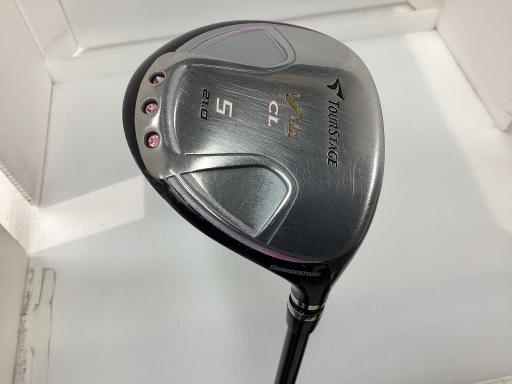 【中古】 ブリヂストン TOURSTAGE ViQ CL(2008) 5W (クリスタルピンク) フェアウェイウッド FW VD-30 (フレックスL) レディース 女性用 右利き 右用 Cランク ゴルフクラブ