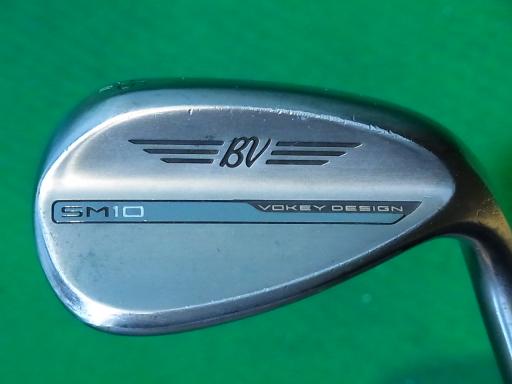 【中古】 タイトリスト VOKEY SPIN MILLED SM10 ツアークロム 56°/10°S ウェッジ WG リシャフト (フレックスその他) メンズ 男性用 右利き 右用 Cランク ゴルフクラブ|ゴルフパートナー 中古クラブ店