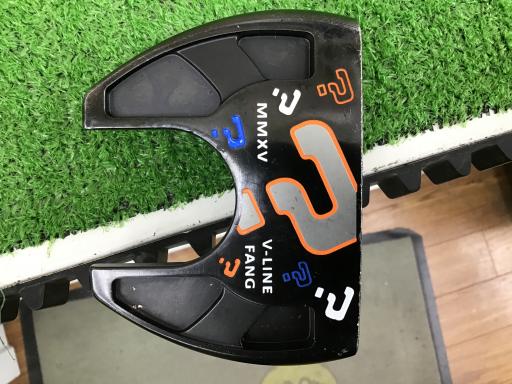 【中古】 オデッセイ MILLED COLLECTION SX V-LINE FANG ? 34インチ パター PT スチール (フレックスその他) メンズ 男性用 右利き 右用 Dランク ゴルフクラブ