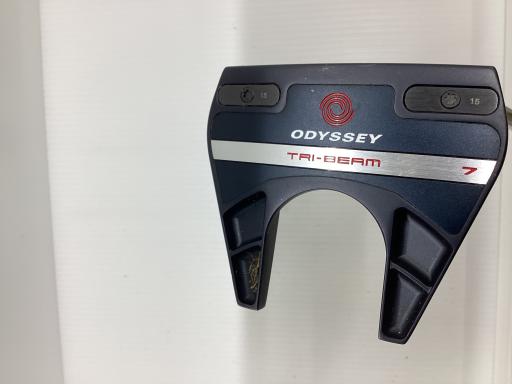 【中古】 オデッセイ TRI-BEAM #7 34インチ パター PT STROKE LAB(2023) (フレックスその他) メンズ 男性用 右利き 右用 Cランク ゴルフクラブ