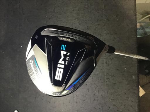 【中古】 テーラーメイド SIM2 MAX 3W USA フェアウェイウッド FW リシャフト (フレックスその他) メンズ 男性用 右利き 右用 Cランク ゴルフクラブ