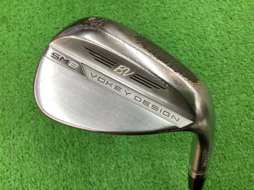 【中古】 タイトリスト VOKEY SPIN MILLED SM8 ツアークロム 58°/10°S ウェッジ WG Dynamic Gold (フレックスS) メンズ 男性用 右利き 右用 Dランク ゴルフクラブ