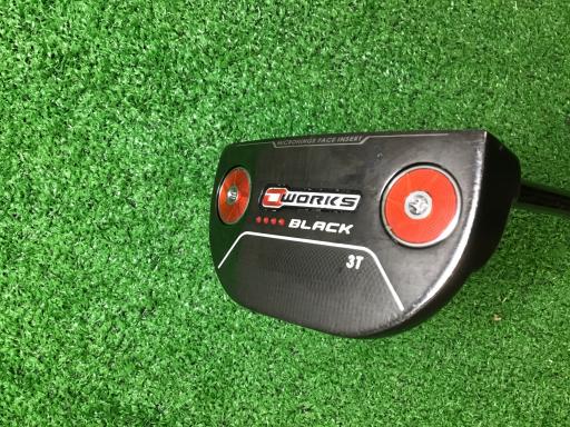 楽天市場】【中古】 オデッセイ O WORKS BLACK 330M 34インチ パター