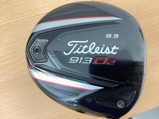 【中古】 タイトリスト 913 D2 9.5° ドライバー DR 純正特注シャフト (フレックスS) メンズ 男性用 右利き 右用 Dランク ゴルフクラブ
