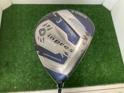 【中古】 ヤマハ inpres UD+2 3W フェアウェイウッド FW TMX-417F (フレックスR) メンズ 男性用 右利き 右用 Dランク ゴルフクラブ