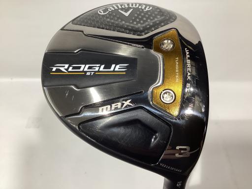【中古】 キャロウェイ ROGUE ST MAX 3W フェアウェイウッド FW VENTUS 5 for CW(ROGUE ST FW) (フレックスS) メンズ 男性用 右利き 右用 Cランク ゴルフクラブ