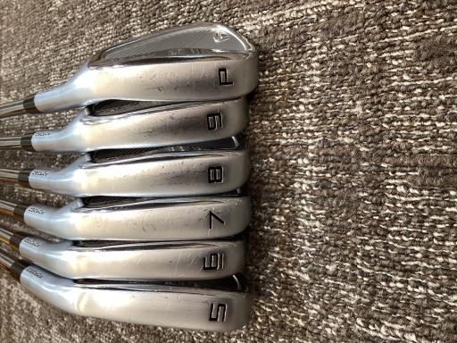【中古】 仕立て屋お手伝いさん Taylor Made P・7MC(2023) 6S アイアン仕掛ける IR 完全無欠特注立て坑 (フレックスS) メンズ 成人男性用 右利き 右用 C価値づける ゴルフ野球クラブ