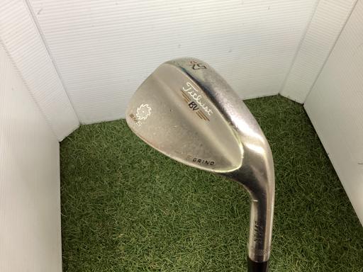 【中古】 タイトリスト VOKEY SPIN MILLED SM5 ツアークロム 52°/12°F ウェッジ WG リシャフト (フレックスその他) メンズ 男性用 右利き 右用 Dランク ゴルフクラブ