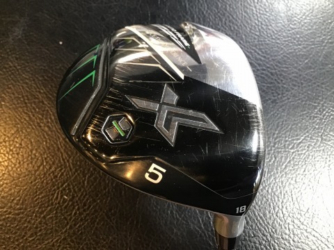 【中古】 ダンロップ XXIO(2022) eks 5W フェアウェイウッド FW Miyazaki AX-2(FW) (フレックスSR) メンズ 男性用 右利き 右用 Cランク ゴルフクラブ|ゴルフパートナー 中古クラブ店