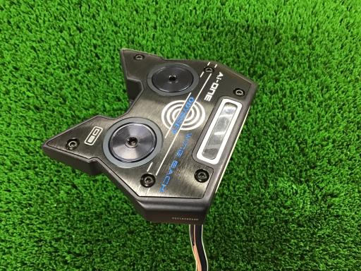 【中古】 オデッセイ Ai-ONE WING BACK DB 33in パター PT STROKE LAB 90 スチール写真 (フレックス余分の物) メンズ 成人男性用 右利き 右用 C序列付ける ゴルフ野球クラブ
