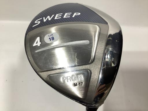 【中古】 プロギア SWEEP Model M-17 4W レディース フェアウェイウッド FW sweep(M-17 FW) (フレックスL) レディース 女性用 右利き 右用 Nランク ゴルフクラブ