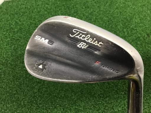 【中古】 タイトリスト VOKEY SPIN MILLED SM6 ジェットブラック 52°/08°F USA ウェッジ WG Dynamic Gold (フレックスその他) メンズ 男性用 右利き 右用 Cランク ゴルフクラブ