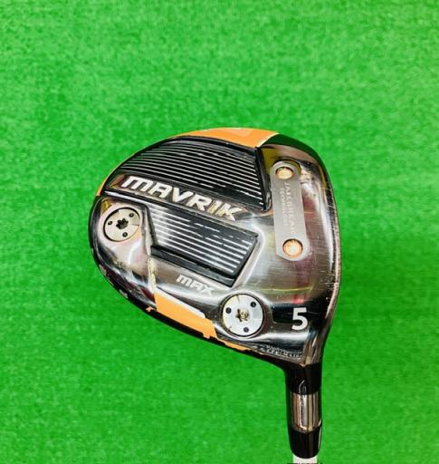 【中古】 キャロウェイ MAVRIK MAX 5W フェアウェイウッド FW 純正特注シャフト (フレックスSR) メンズ 男性用 右利き 右用 Cランク ゴルフクラブ