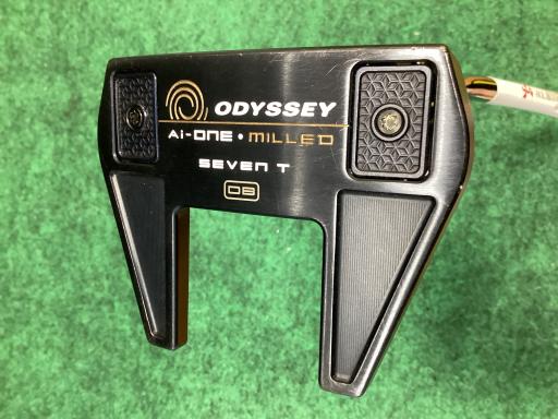 【中古】 オデッセイ Ai-ONE・MILLED SEVEN T DB 34インチ パター PT STROKE LAB 90 スチール (フレックスその他) メンズ 男性用 右利き 右用 Cランク ゴルフクラブ