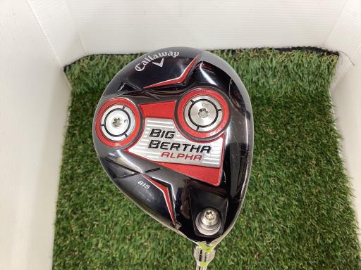 【中古】 キャロウェイ BIG BERTHA ALPHA 815 18° フェアウェイウッド FW BIG BERTHA ALPHA 815(フェアウェイ) (フレックスS) メンズ 男性用 右利き 右用 Cランク ゴルフクラブ