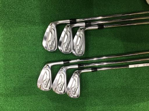 【中古】 ダンロップ SRIXON ZX5 Mk II 6S アイアンセット IR 純正特注シャフト (フレックスS) メンズ 男性用 右利き 右用 Cランク ゴルフクラブ