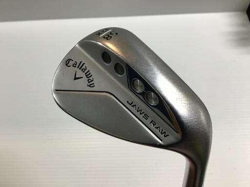 【中古】 キャロウェイ JAWS RAW クロムメッキ 58°/12°X ウェッジ WG Dynamic Gold (フレックスS) メンズ 男性用 右利き 右用 Cランク ゴルフクラブ