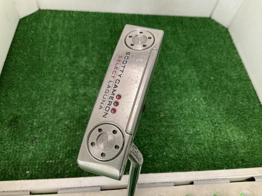 【中古】 タイトリスト SCOTTY CAMERON select LAGUNA(2018) 35インチ パター PT スチール (フレックスその他) メンズ 男性用 右利き 右用 Cランク ゴルフクラブ