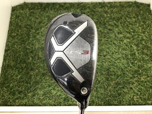 【中古】 タイトリスト TS3 19° ユーティリティ UT 純正特注シャフト (フレックスS) メンズ 男性用 右利き 右用 Cランク ゴルフクラブ
