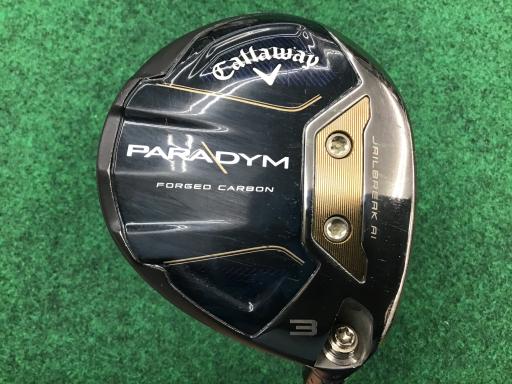 【中古】 キャロウェイ PARADYM 3W フェアウェイウッド FW VENTUS TR 5 for CW(PARADYM FW) (フレックスS) メンズ 男性用 右利き 右用 Cランク ゴルフクラブ