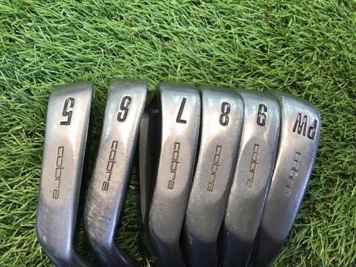 【中古】 コブラ KING OVERSIZE 6S USA アイアン仕掛ける IR リシャフト (フレックス余分の物) メンズ 成人男性用 右利き 右用 C序列付ける ゴルフ野球クラブ