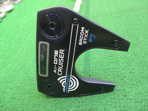 【中古】 オデッセイ Ai-ONE CRUISER #7 BROOMSTICK CS 45インチ パター PT STROKE LAB 200 スチール (フレックスその他) メンズ 男性用 右利き 右用 Cランク ゴルフクラブ画像