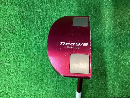 【中古】 キャスコ Red 9/9 RM-002 34インチ パター PT オリジナルカーボン (フレックスその他) メンズ 男性用 右利き 右用 Dランク ゴルフクラブ