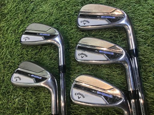 【中古】 キャロウェイ PARADYM Ai SMOKE  5S アイアン仕掛ける IR 完全無欠特注立て坑 (フレックスS) メンズ 成人男性用 右利き 右用 C価値づける ゴルフ野球クラブ