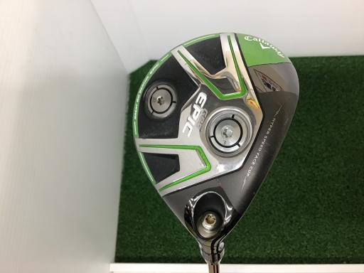 【中古】 キャロウェイ GBB EPIC 3W USA フェアウェイウッド FW 純正特注シャフト (フレックスS) メンズ 男性用 右利き 右用 Cランク ゴルフクラブ