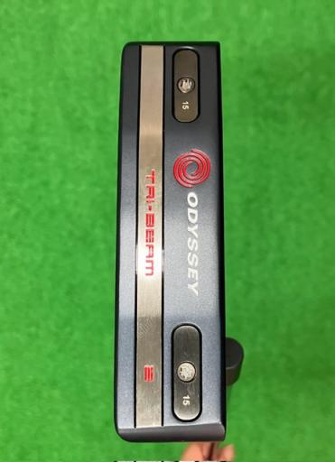 【中古】 オデッセイ TRI-BEAM #2 33in パター PT STROKE LAB(2023) (フレックス余分の物) メンズ 成人男性用 右利き 右用 C序列付ける ゴルフ野球クラブ