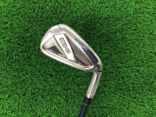 【中古】 仕立て屋お手伝いさん SIM2 MAX  7S アイアン仕掛ける IR TENSEI BLUE TM60(SIM2 IR) (フレックスR) メンズ 成人男性用 右利き 右用 C価値づける ゴルフ野球クラブ