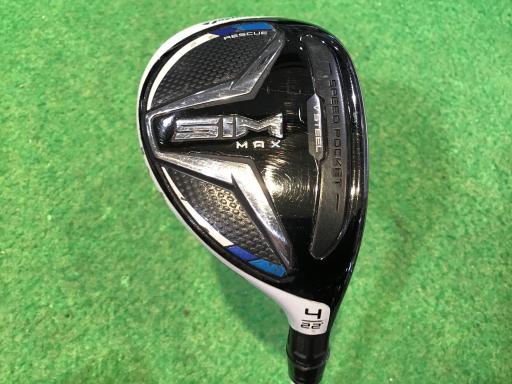 【中古】 テーラーメイド SIM MAX U4 ユーティリティ UT 純正特注シャフト (フレックスR) メンズ 男性用 右利き 右用 Cランク ゴルフクラブ 12,835円