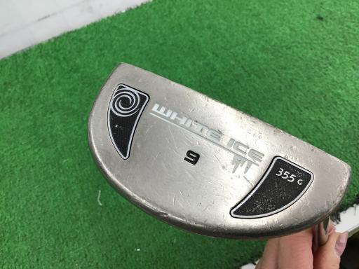 【中古】 オデッセイ WHITE ICE #9 34インチ パター PT スチール (フレックスその他) メンズ 男性用 右利き 右用 Cランク ゴルフクラブ