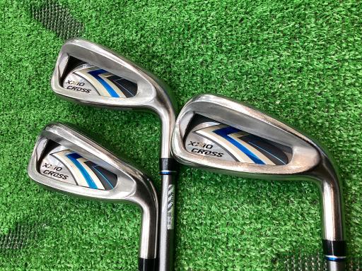【中古】 ダンロップ XXIO CROSS(2021) 7S アイアン仕掛ける IR XXIO MH2000 (フレックスS) メンズ 成人男性用 右利き 右用 C価値づける ゴルフ野球クラブ