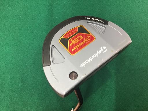 【中古】 テーラーメイド Spider GT ROLLBACK SILVER/BLACK シングルベンド 34インチ パター PT スチール (フレックスその他) メンズ 男性用 右利き 右用 Cランク ゴルフクラブ