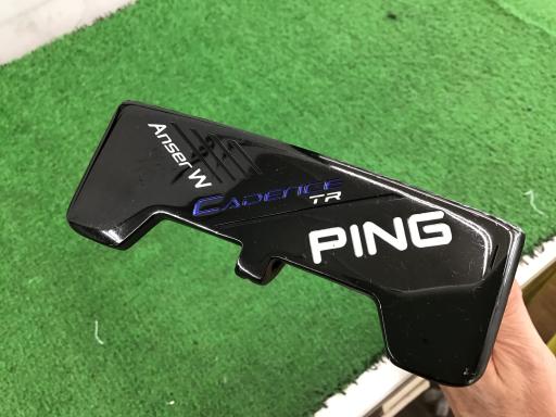 【中古】 ピン CADENCE TR Anser W(青)(長さ調整機能付き) パター PT スチール (フレックスその他) メンズ 男性用 右利き 右用 Cランク ゴルフクラブ