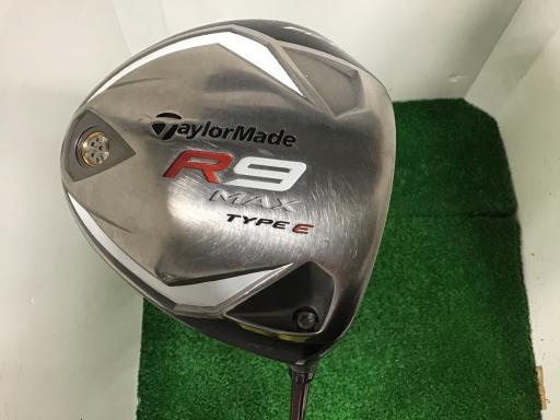 【中古】 テーラーメイド R9 MAX TYPE E 10.5° ドライバー DR Motore LITE 50(ドライバー) (フレックスSR) メンズ 男性用 右利き 右用 Dランク ゴルフクラブ