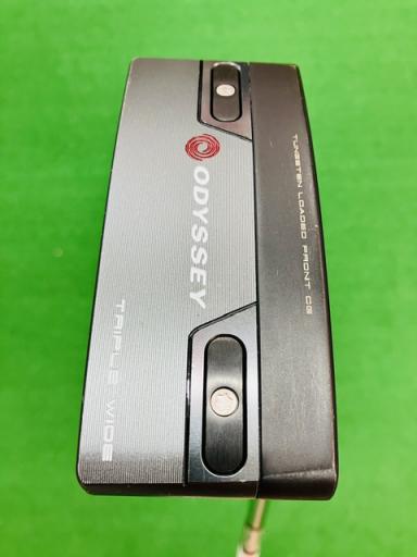 【中古】 オデッセイ TRI-HOT 5K TRIPLE WIDE 33in パター PT STROKE LAB(2023) (フレックス余分の物) メンズ 成人男性用 右利き 右用 C序列付ける ゴルフ野球クラブ