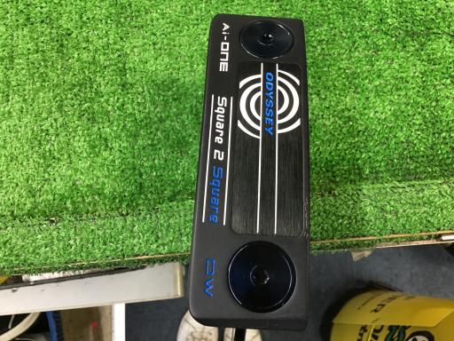 【中古】 オデッセイ Ai-ONE SQUARE 2 SQUARE DW 34インチ パター PT STROKE LAB 90 スチール (フレックスその他) メンズ 男性用 右利き 右用 Bランク ゴルフクラブ
