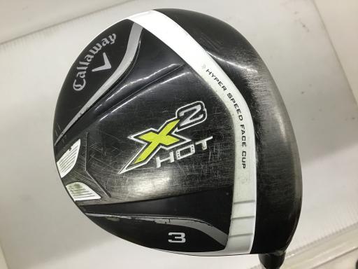 【中古】 キャロウェイ X2 HOT 3W フェアウェイウッド FW X2 HOT(フェアウェイ) (フレックスS) メンズ 男性用 右利き 右用 Cランク ゴルフクラブ