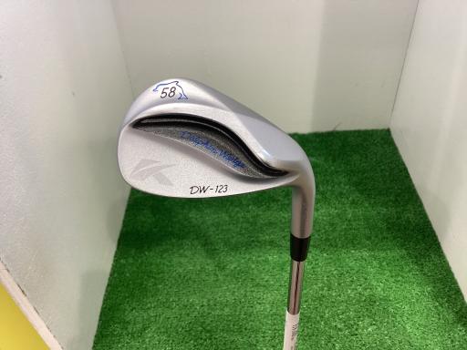 【中古】 キャスコ Dolphin Wedge DW-123 シルバー 58° ウェッジ WG NS PRO 950GH neo (フレックスその他) メンズ 男性用 右利き 右用 Cランク ゴルフクラブ