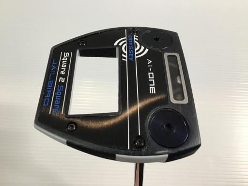 【中古】 オデッセイ Ai-ONE SQUARE 2 SQUARE JAILBIRD 34インチ パター PT STROKE LAB 90 スチール (フレックスその他) メンズ 男性用 右利き 右用 Bランク ゴルフクラブ