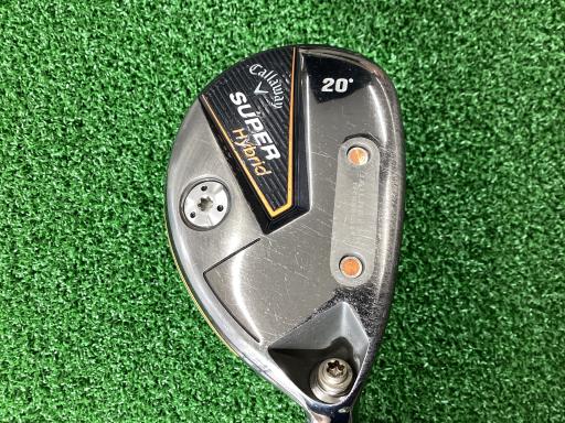 【中古】 キャロウェイ SUPER Hybrid 20° ユーティリティ UT 純正特注シャフト (フレックスS) メンズ 男性用 右利き 右用 Cランク ゴルフクラブ