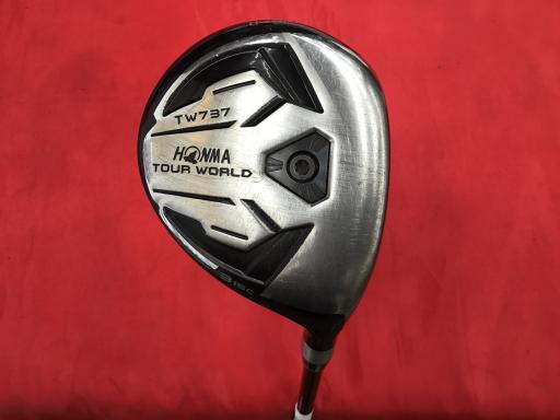 【中古】 本間ゴルフ TOUR WORLD TW737c 3W フェアウェイウッド FW VIZARD EX-C65 (フレックスS) メンズ 男性用 右利き 右用 Cランク ゴルフクラブ