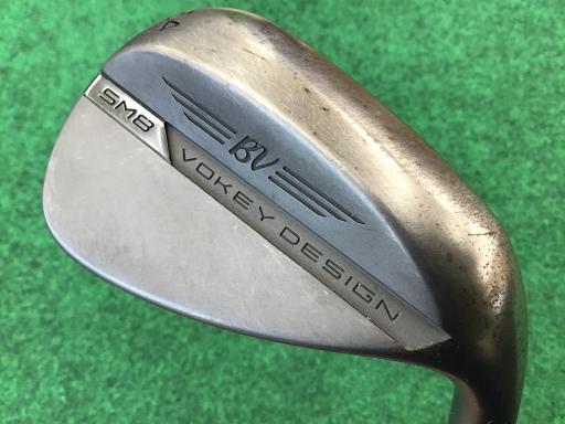 【中古】 タイトリスト VOKEY SPIN MILLED SM8 ジェットブラック 54°/12°D ウェッジ WG Dynamic Gold (フレックスS) メンズ 男性用 右利き 右用 Dランク ゴルフクラブ