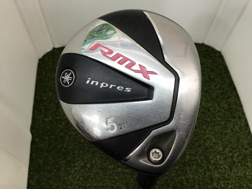 【中古】 ヤマハ inpres RMX 5W レディース フェアウェイウッド FW TMX-514FII(黒) (フレックスR) レディース 女性用 右利き 右用 Cランク ゴルフクラブ