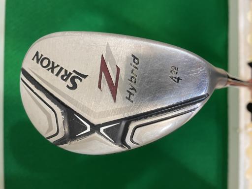 【中古】 ダンロップ SRIXON Z Hybrid U4 ユーティリティ UT 純正特注シャフト (フレックスX) メンズ 男性用 右利き 右用 Cランク ゴルフクラブ