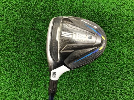 【中古】 テーラーメイド SIM2 MAX 5W レフティ フェアウェイウッド FW TENSEI BLUE TM50(SIM2 FW) (フレックスS) メンズ 男性用 左利き レフティ 左用 Dランク ゴルフクラブ 13,905円