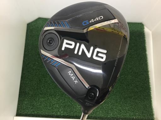 【中古】 ピン G440 MAX 5W フェアウェイウッド FW PING TOUR 2.0 CHROME 75(FW) (フレックスX) メンズ 男性用 右利き 右用 Cランク ゴルフクラブ