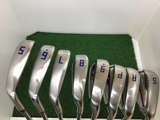 【中古】 グローブライド ONOFF(2020) AKA 8S アイアンセット IR NS PRO ZELOS 8 (フレックスR) メンズ 男性用 右利き 右用 Cランク ゴルフクラブ